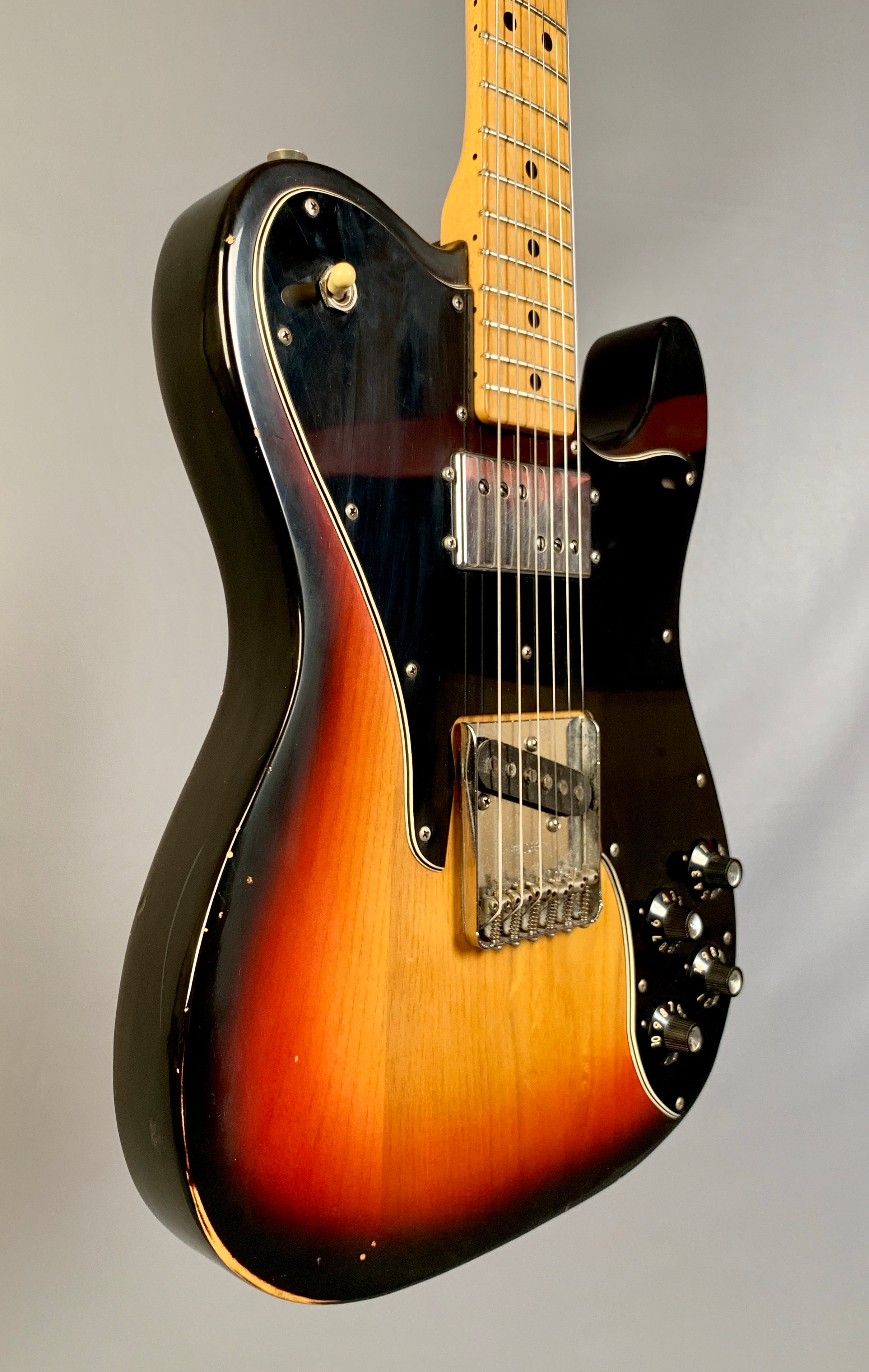 Fender Custom Telecaster 1978 3-Tone Sunburst vintage electric guitar ...